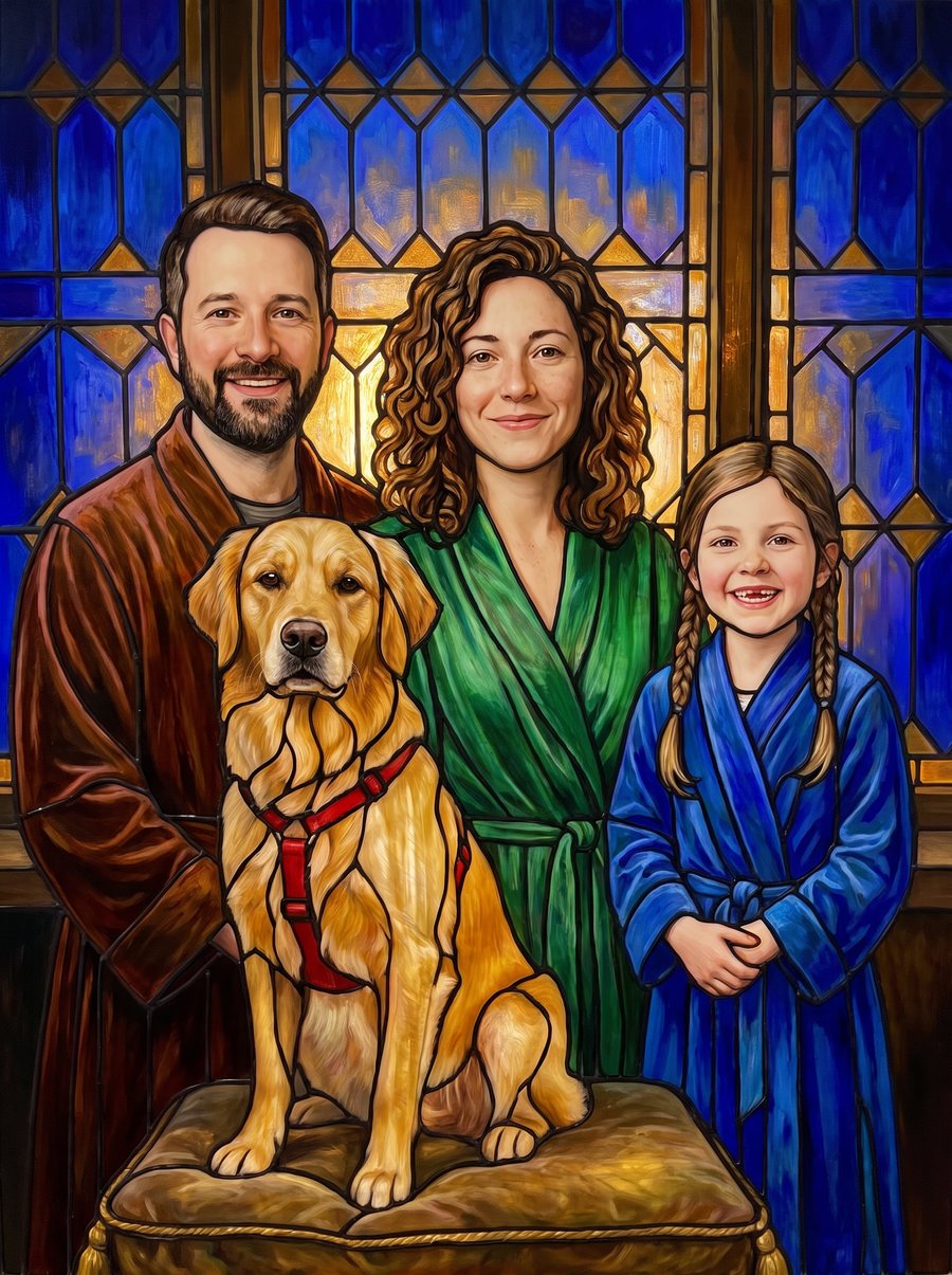 Stained Glass style example